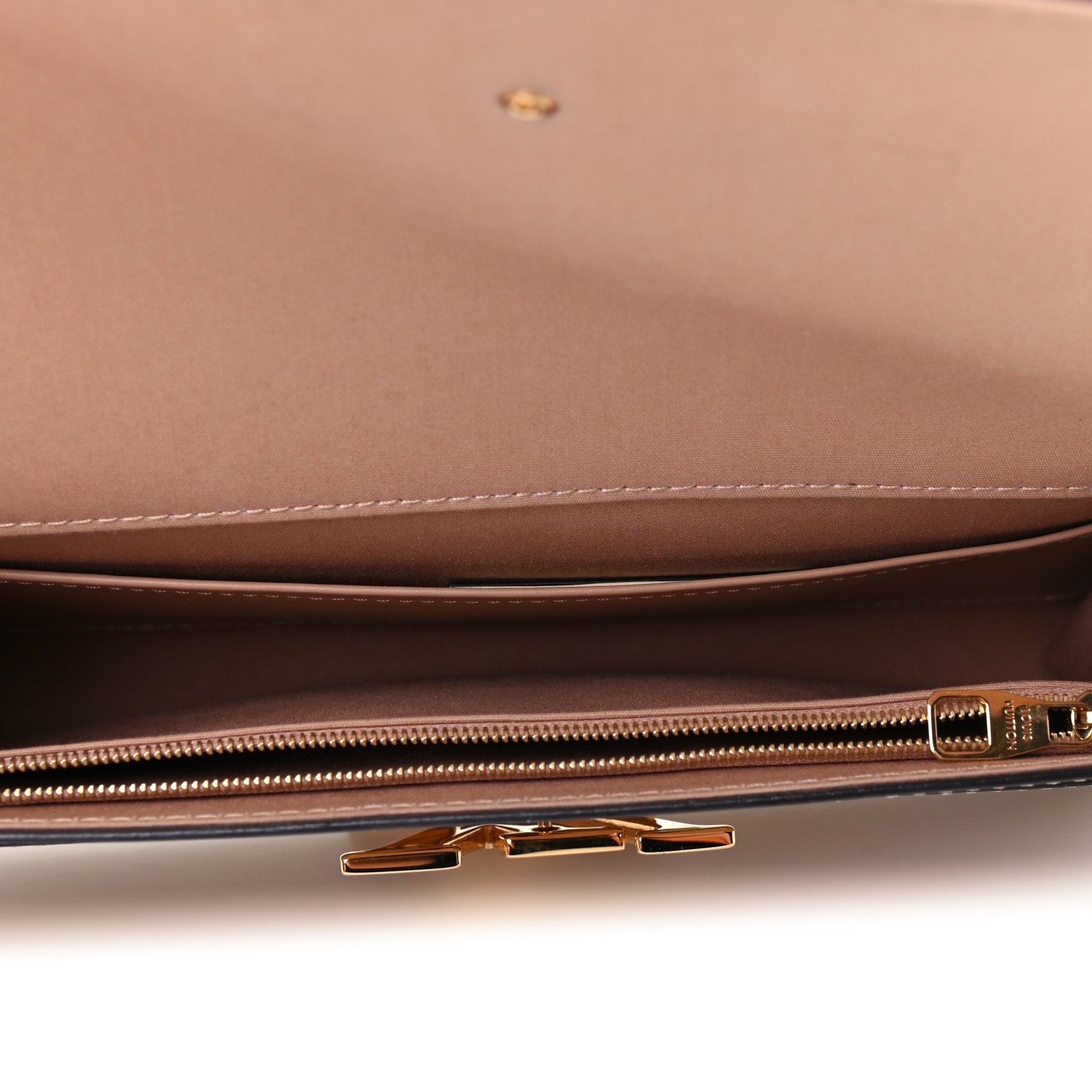 Louis Vuitton Patent Louise Wallet Nude 5 of 9