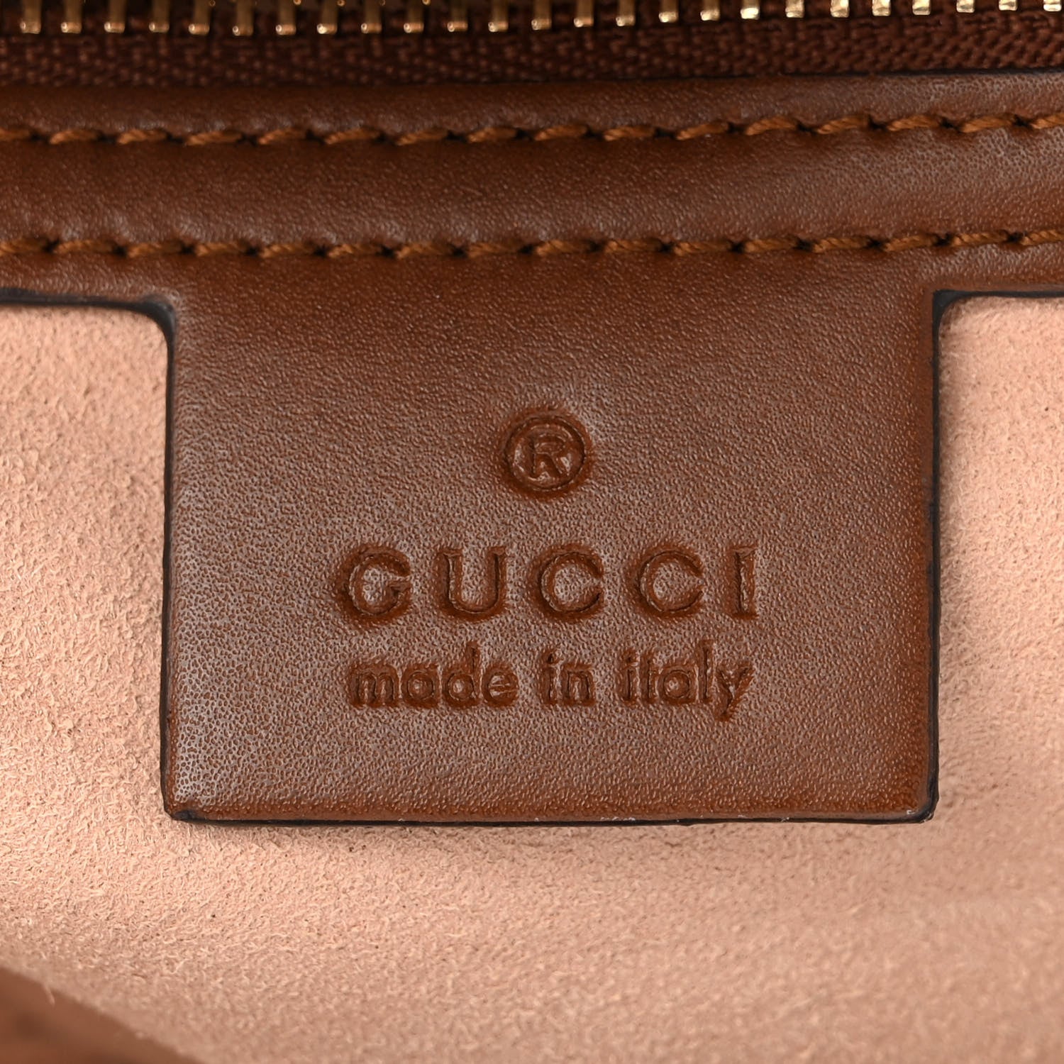 Gucci Soft GG Supreme Monogram Medium Crossbody Tote Beige Cuir 6 of 10