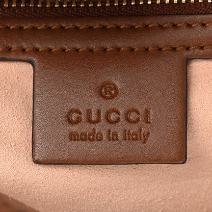 Gucci Soft GG Supreme Monogram Medium Crossbody Tote Beige Cuir 6 of 10