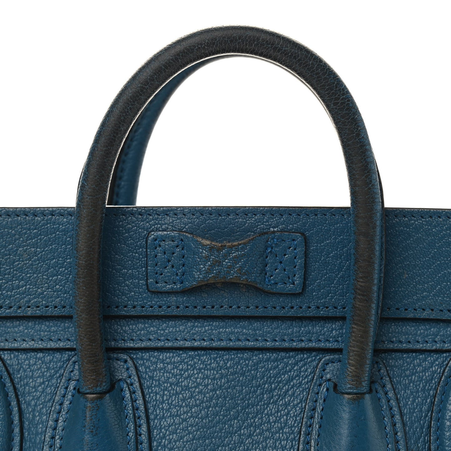 Goatskin Nano Luggage Deepsea