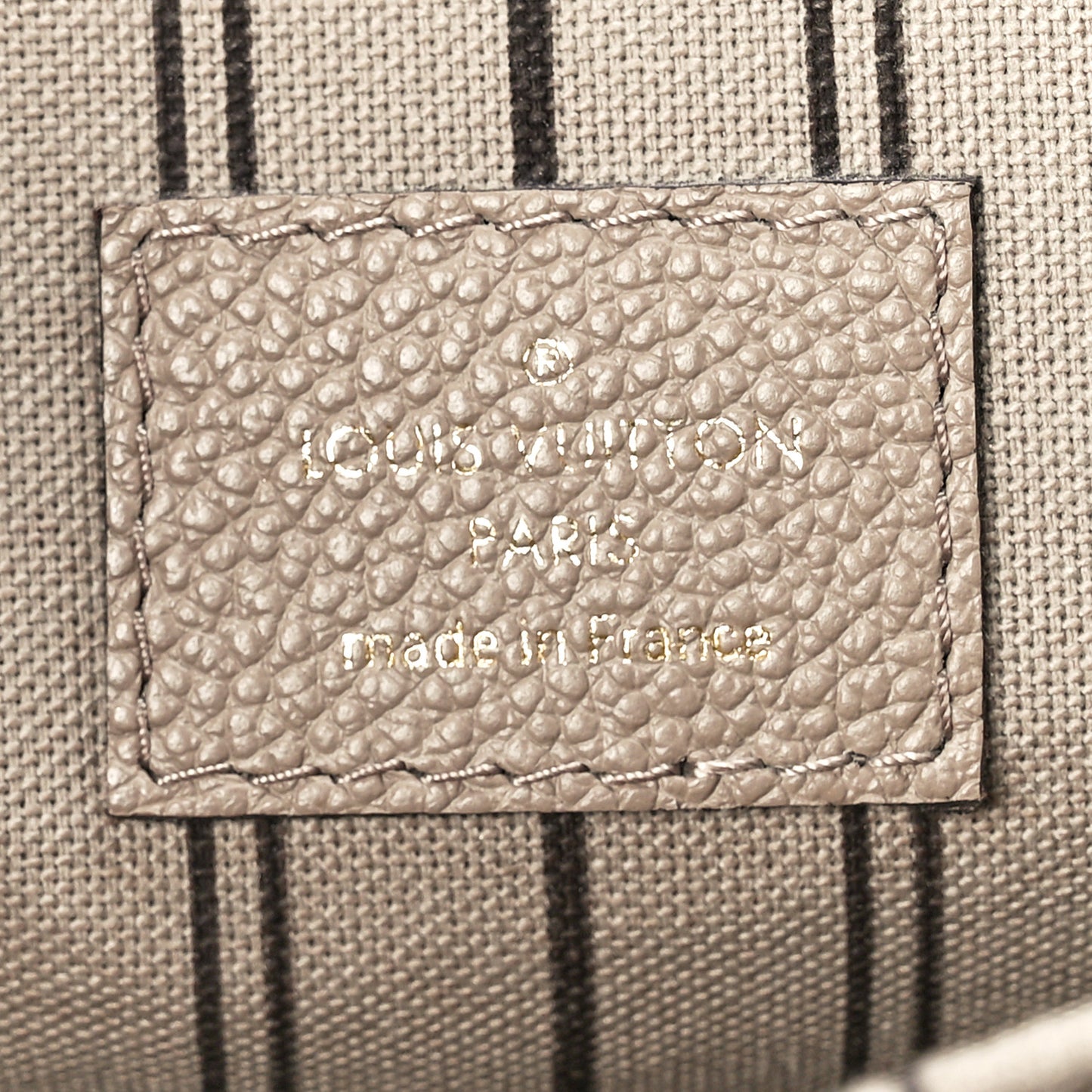 Empreinte Pochette Metis Tourterelle