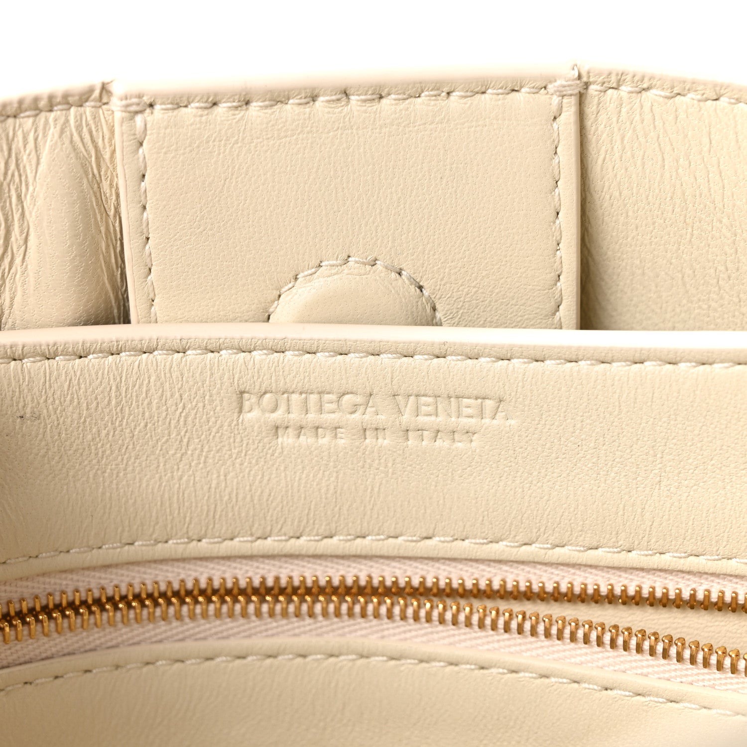Bottega Veneta Raffia Calfskin Small Andiamo Shoulder Bag Sea Salt Natural 5 of 9