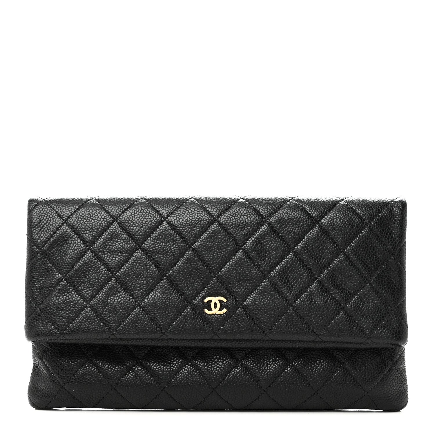 Chanel Caviar Quilted CC Beauty Clutch Black 1 of 11