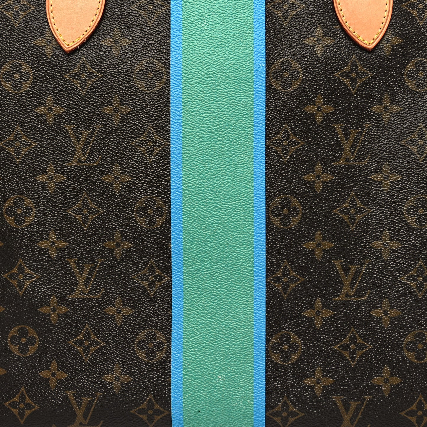 Monogram My LV Heritage Neverfull MM Blue Green