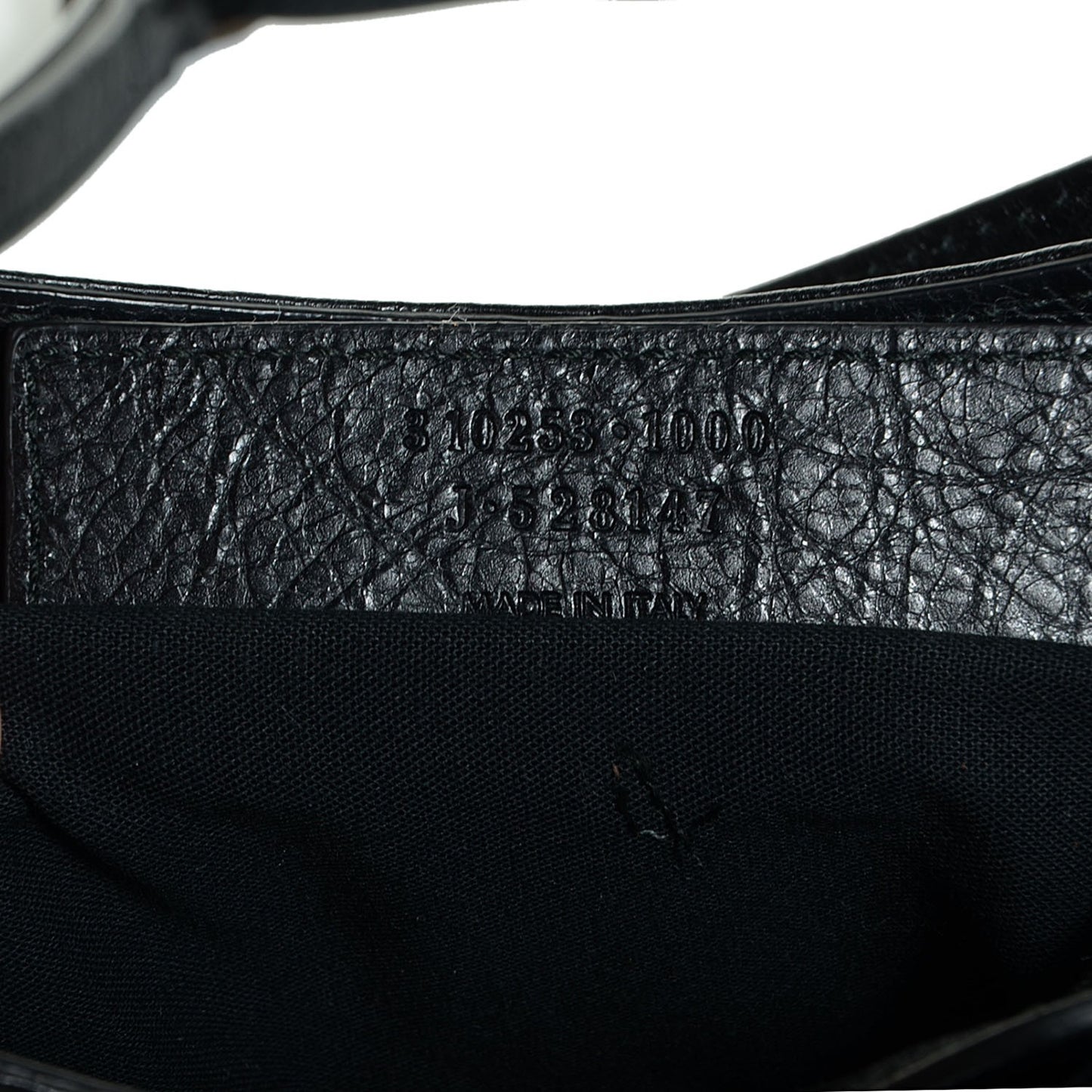 Agneau Classic Hardware Date Black