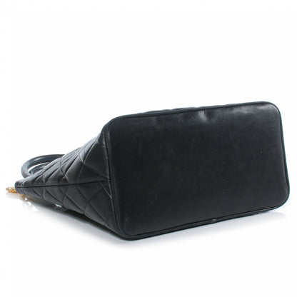 Chanel Lambskin Medallion Tote Black 5 of 8
