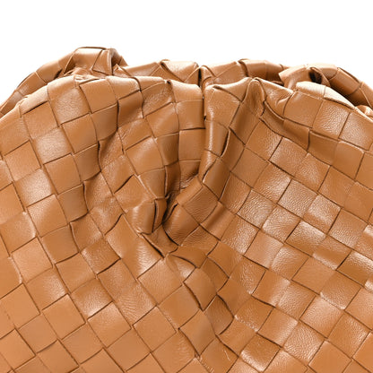 Bottega Veneta Nappa Maxi Intrecciato The Pouch Oversized Clutch Caramel 7 of 9