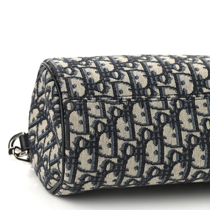 Christian Dior Oblique Roller Messenger Bag Blue 5 of 8