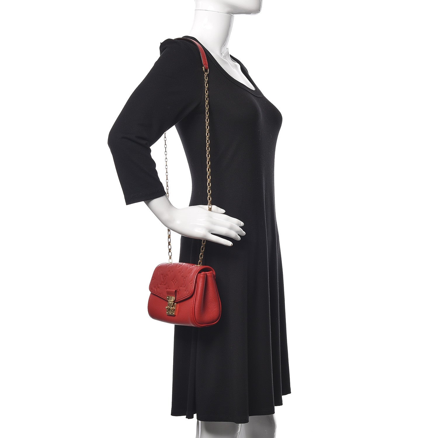 Louis Vuitton Empreinte Saint Germain BB Cherry 2 of 14