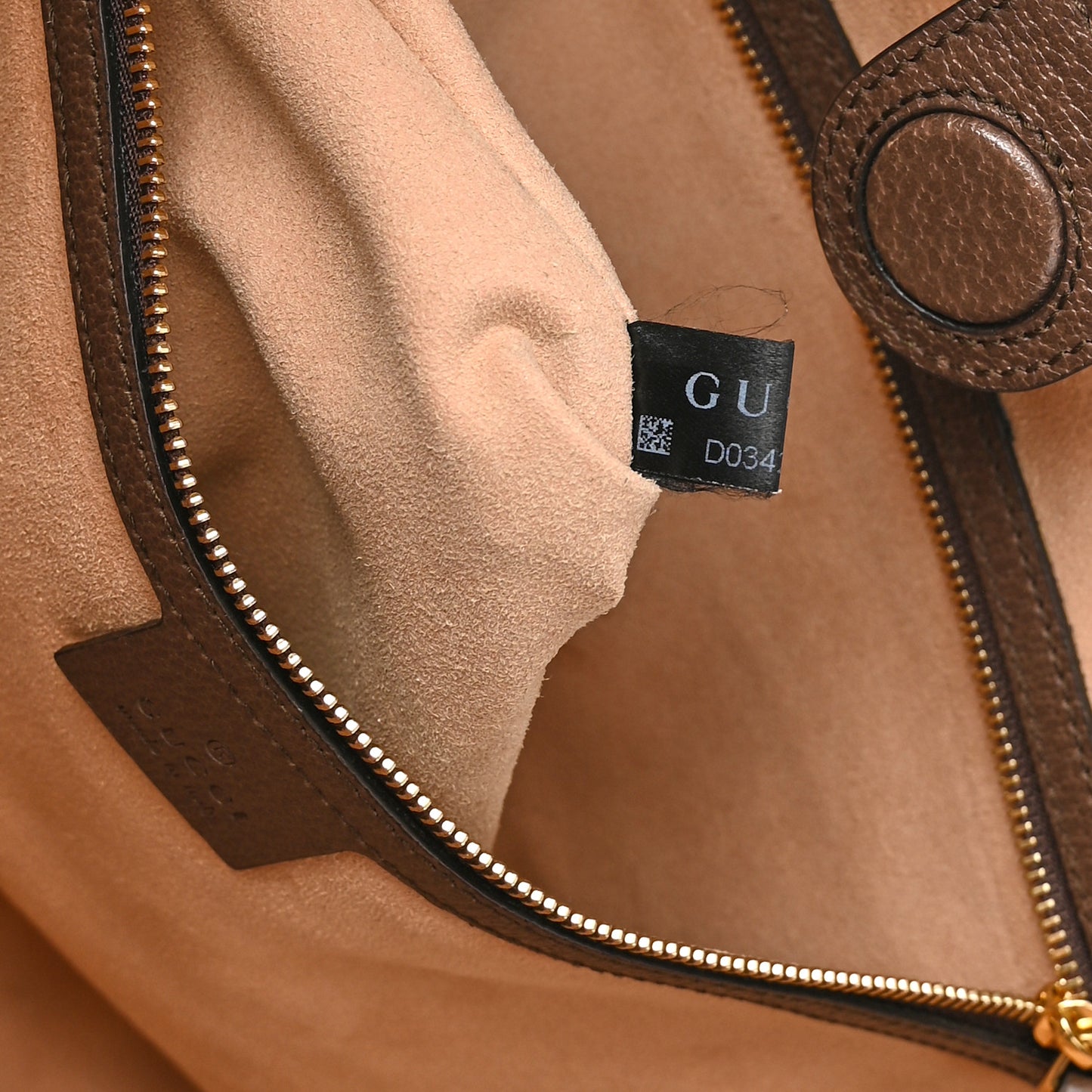 GG Supreme Monogram Textured Calfskin Web Medium Ophidia Shopping Tote Beige Ebony New Acero