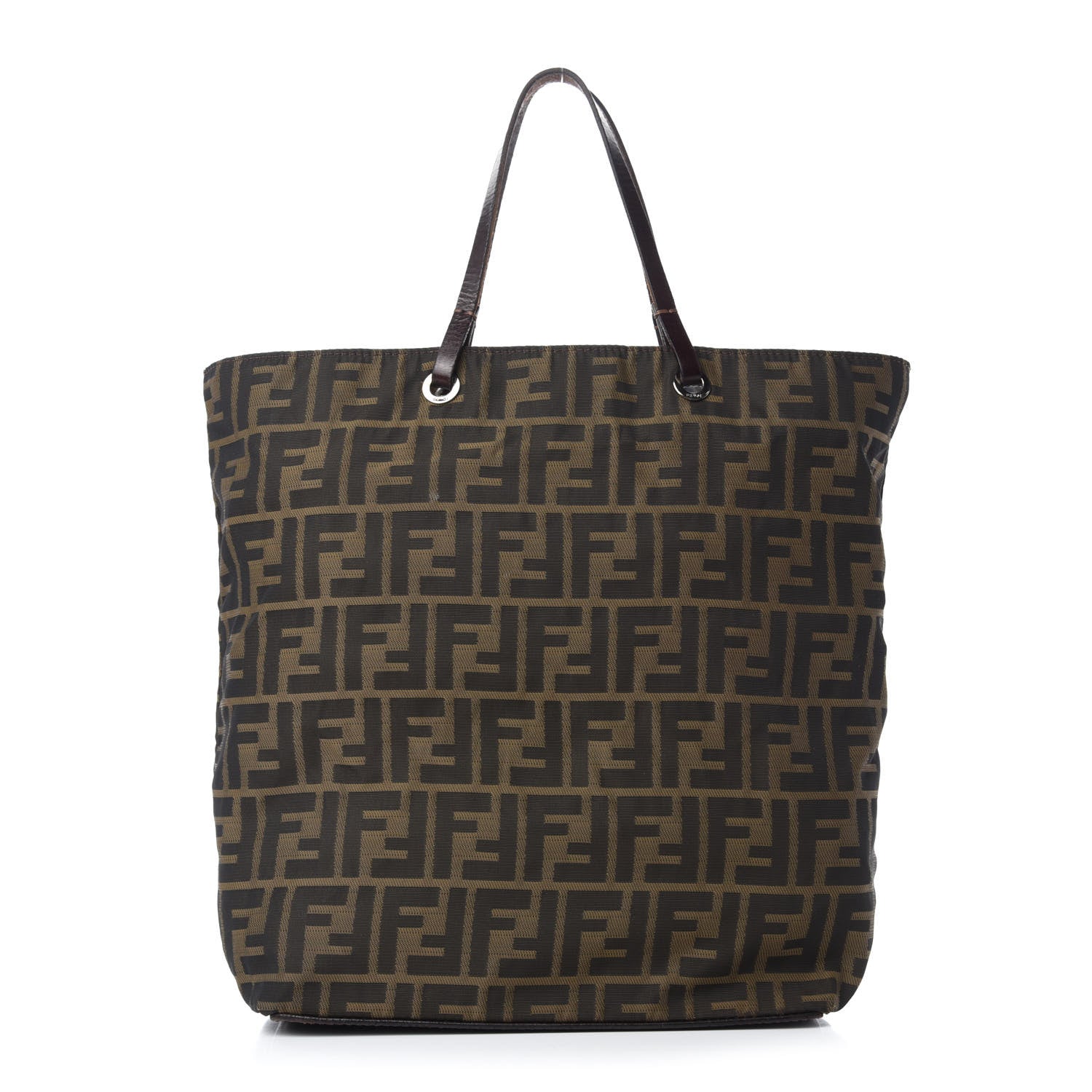 Fendi Zucca Tote Tobacco 1 of 10