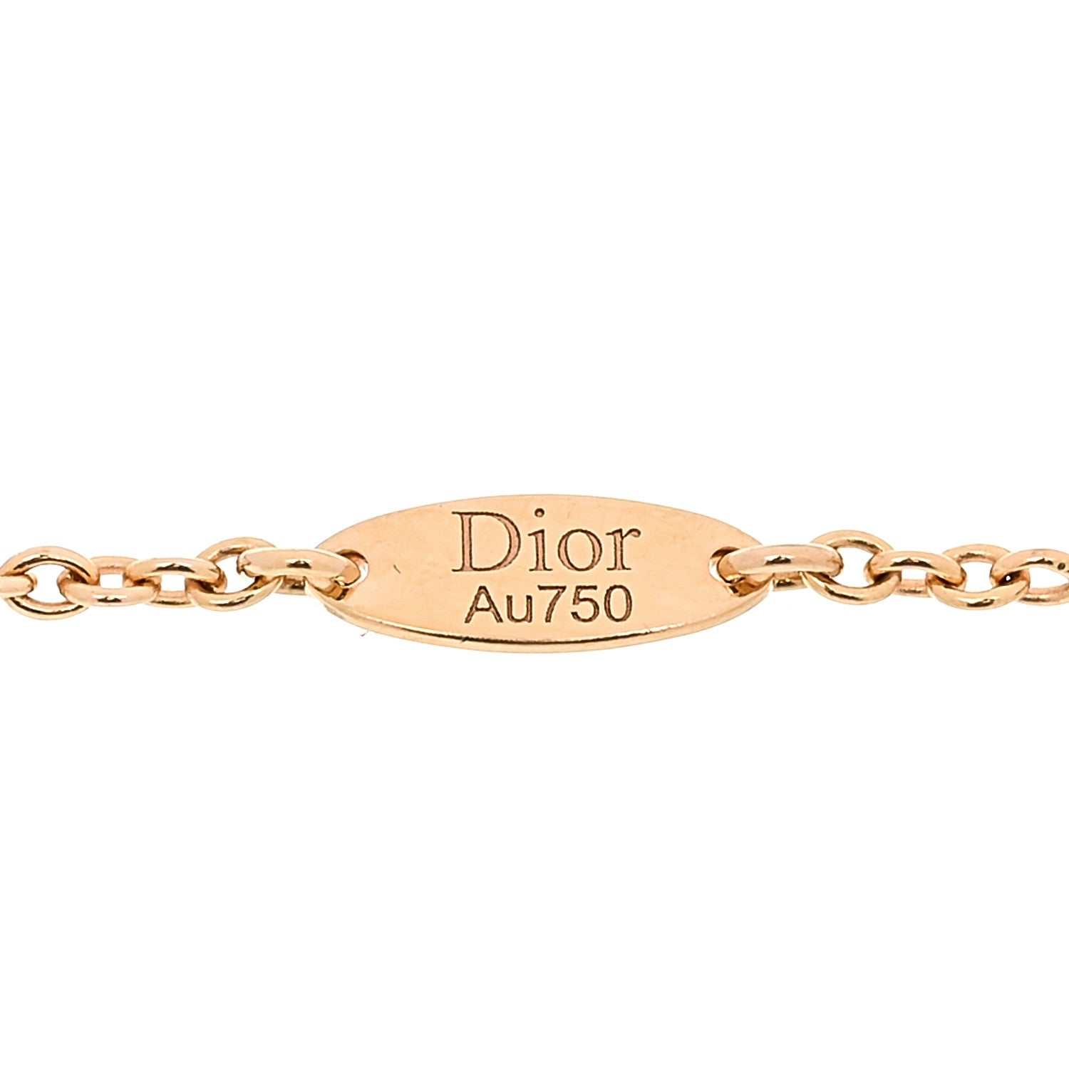 Christian Dior 18K Rose Gold Diamond XS Rose Des Vents Bracelet 4 of 6