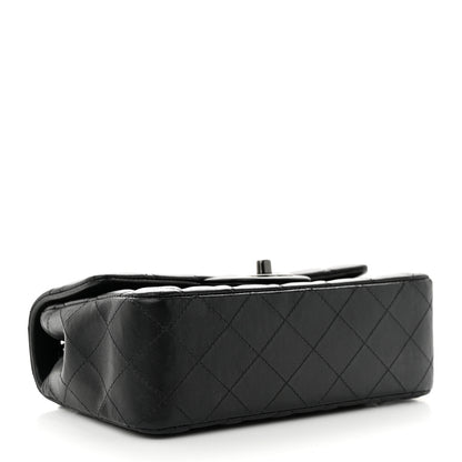 Chanel Lambskin Quilted Mini Rectangular Flap So Black 4 of 12