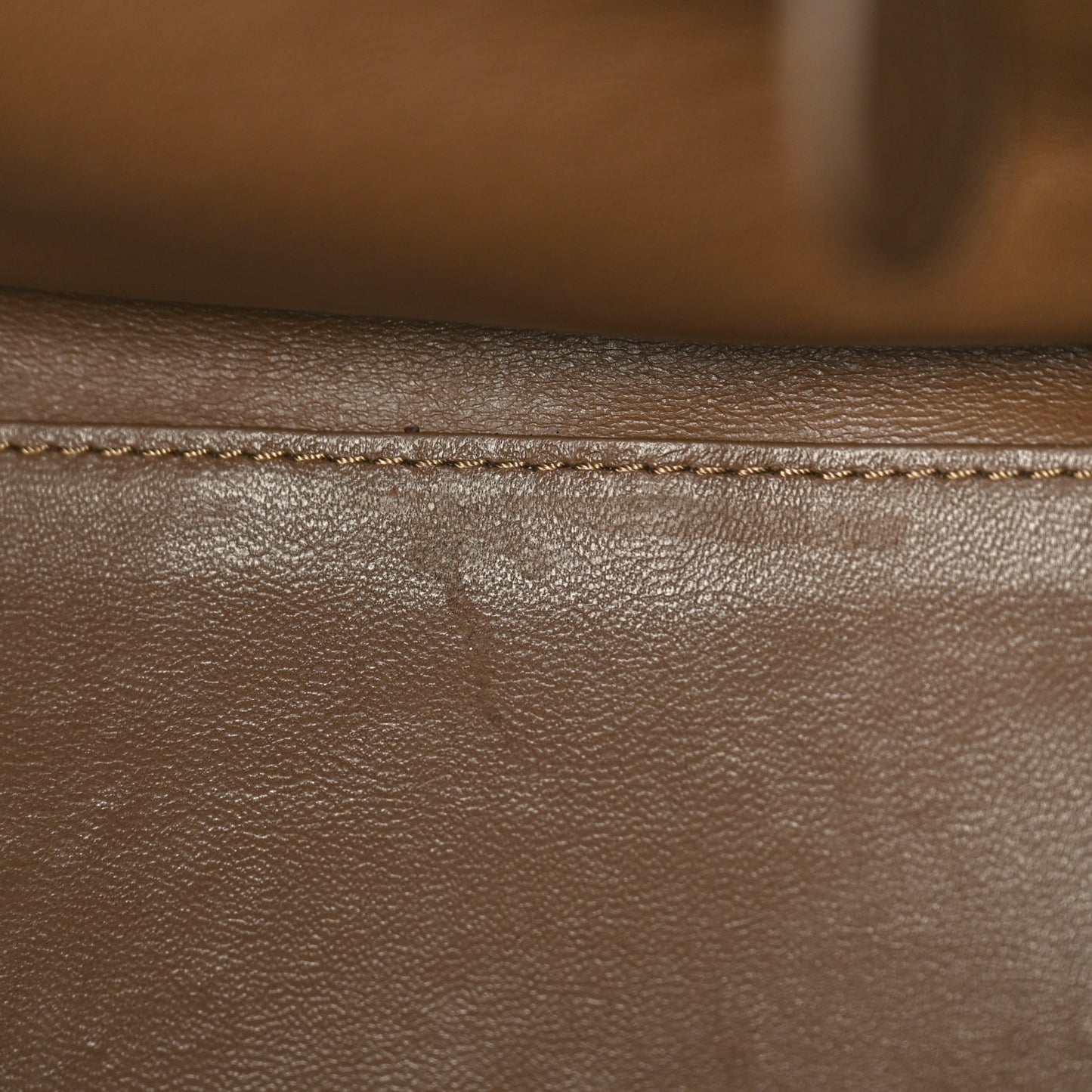 Smooth Calfskin Mini Luggage Camel