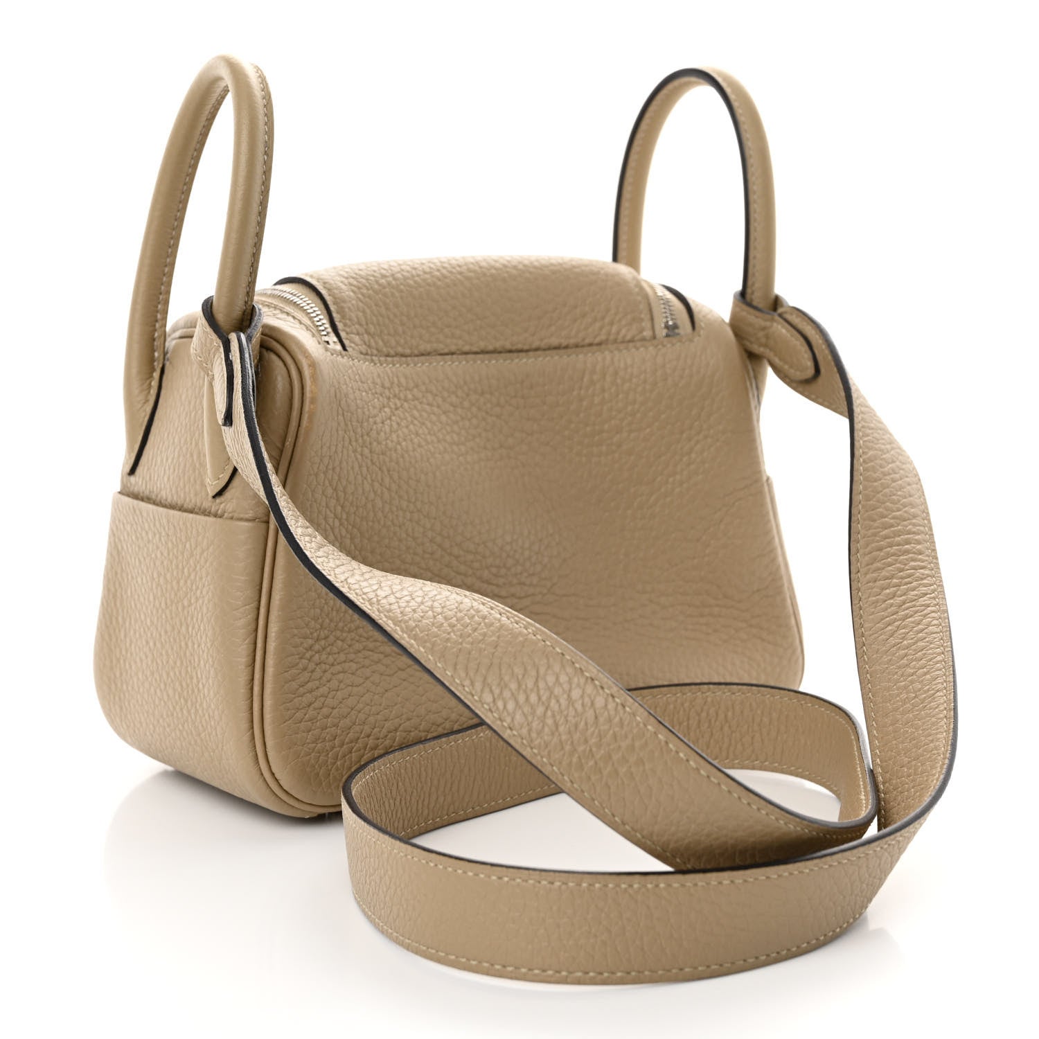 Hermes Taurillon Clemence Mini Lindy 20 Trench 3 of 11