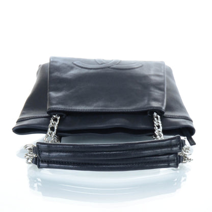Chanel Caviar Leather CC Tote Black 4 of 9