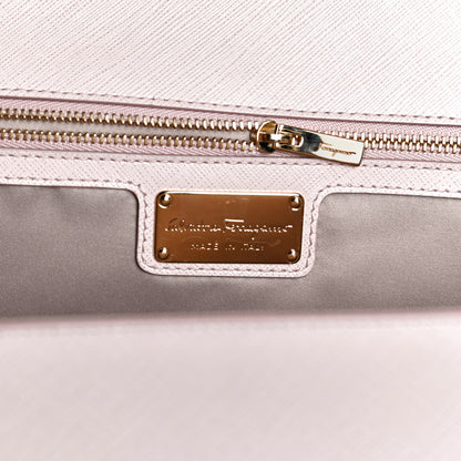 Salvatore Ferragamo Printed Calfskin Medium Ginny Shoulder Bag Macaron 6 of 10