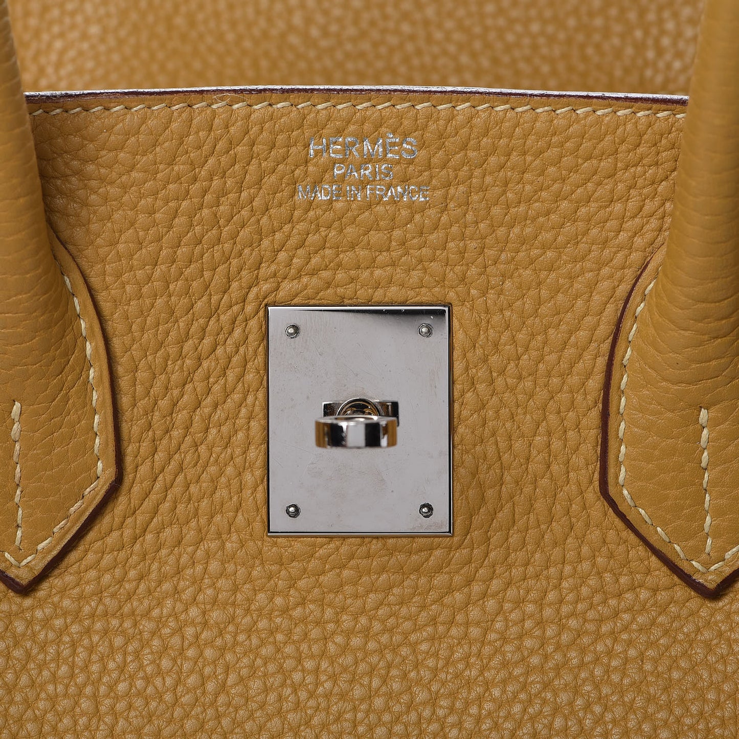 Taurillon Clemence Birkin 35 Curry