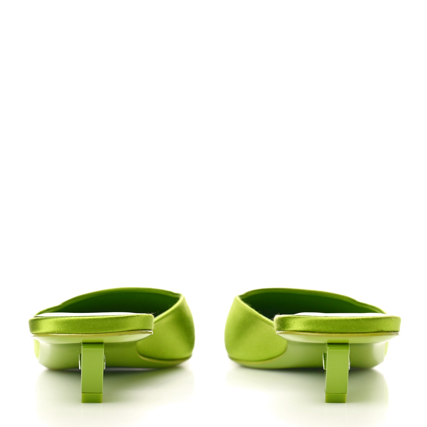 Satin Modellerie Mules 37 Felce