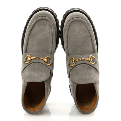 Gucci Suede Horsebit Ankle Boots 38 New Fango 2 of 9