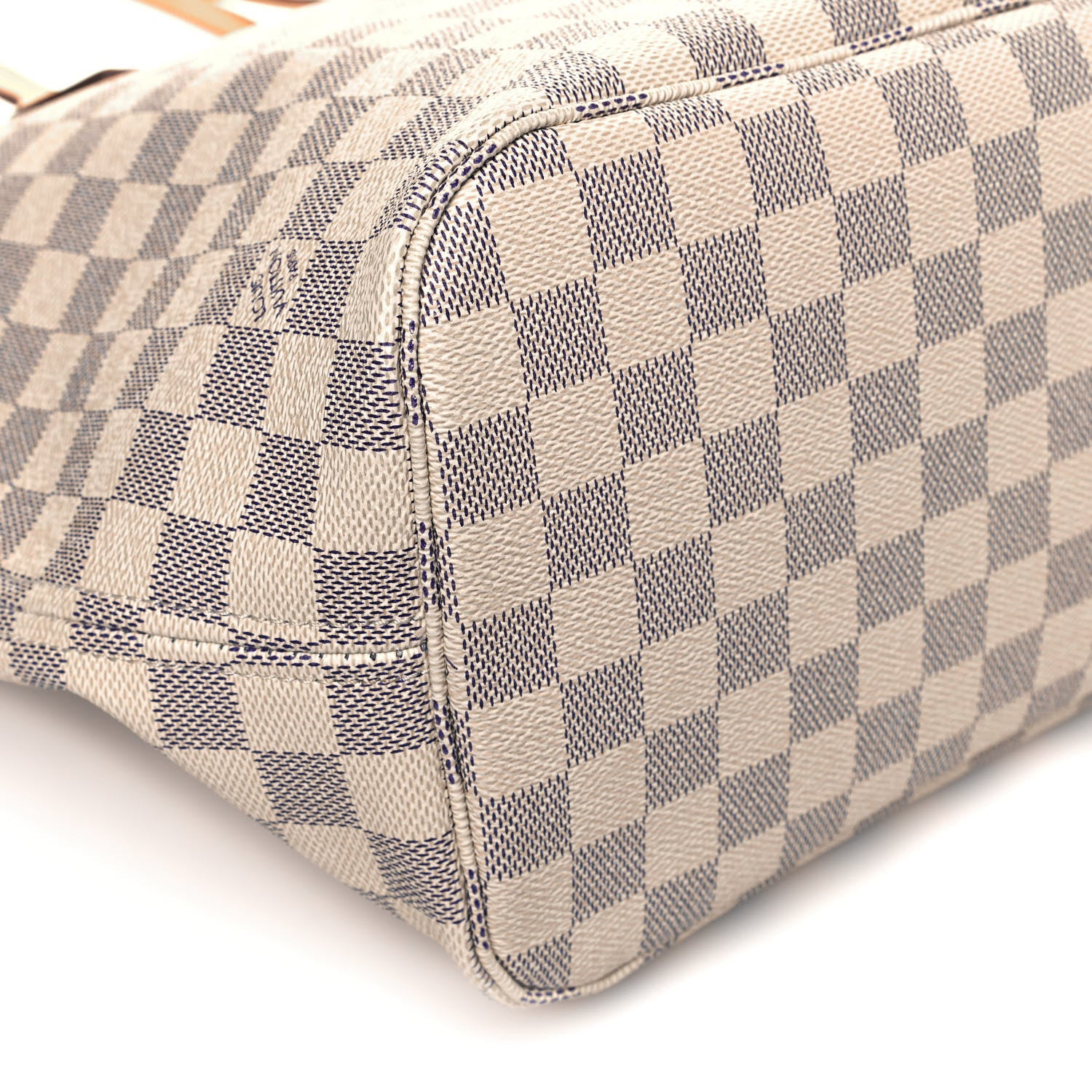 Louis Vuitton Damier Azur Neo Neverfull MM Rose Ballerine 11 of 13