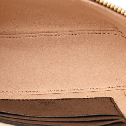 Gucci GG Supreme Monogram Textured Dollar Calfskin Web Ophidia Belt Bag 95 38 Beige Ebony New Acero 5 of 10