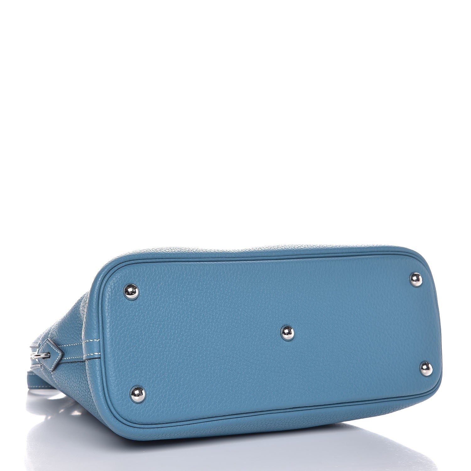 Hermes Taurillon Clemence Bolide 31 Blue Jean 4 of 7