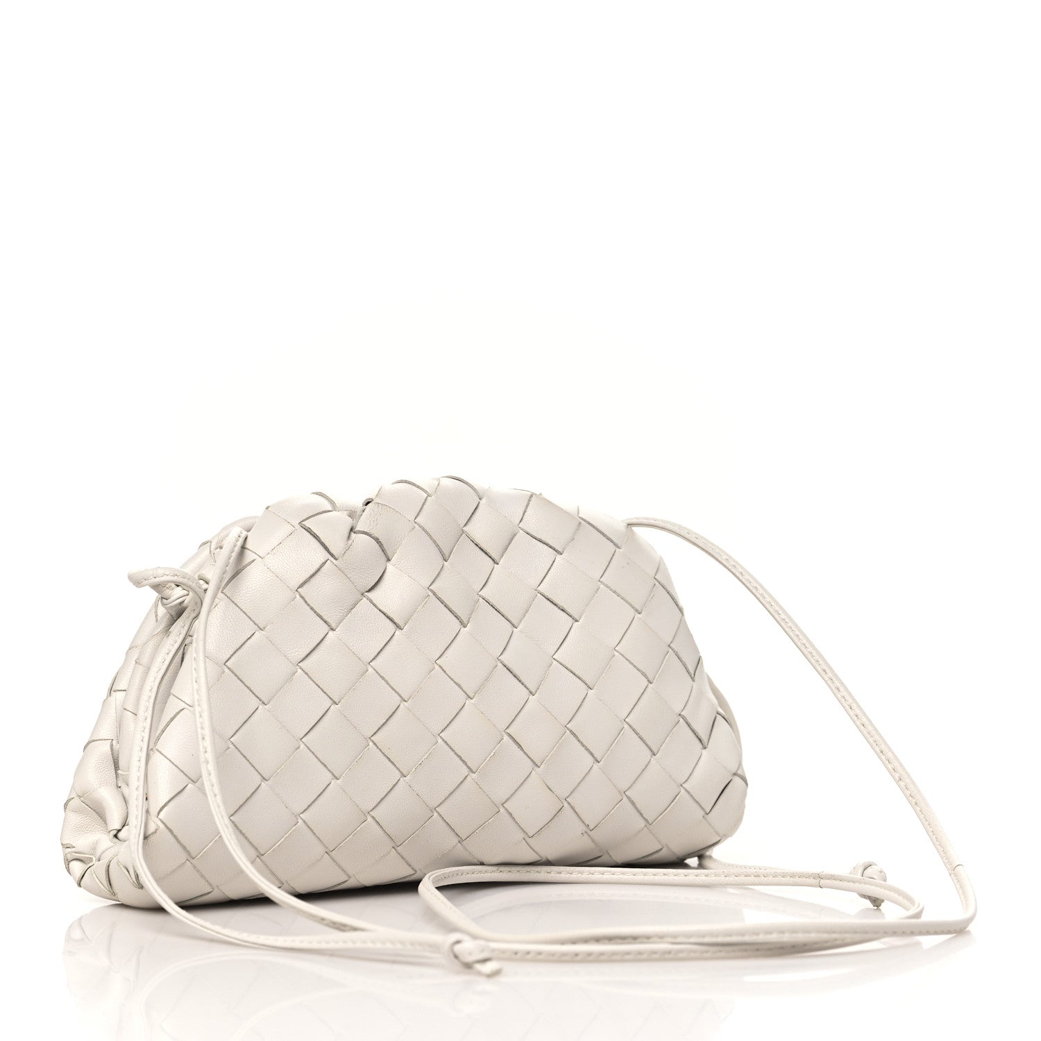 Bottega Veneta Nappa Intrecciato The Mini Pouch Chalk 3 of 11
