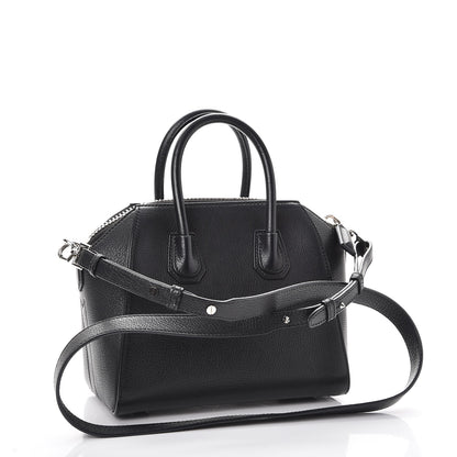 Givenchy Sugar Goatskin Mini Antigona Black 3 of 11