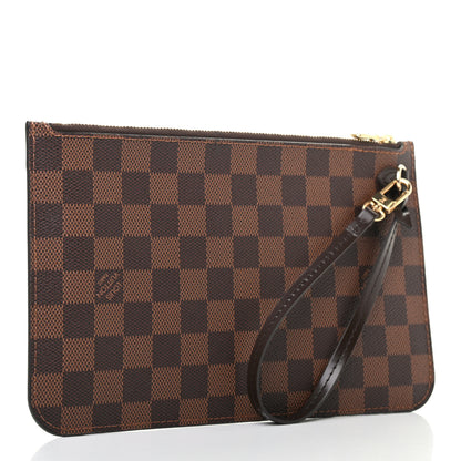 Louis Vuitton Damier Ebene Neverfull MM GM Pochette 2 of 6