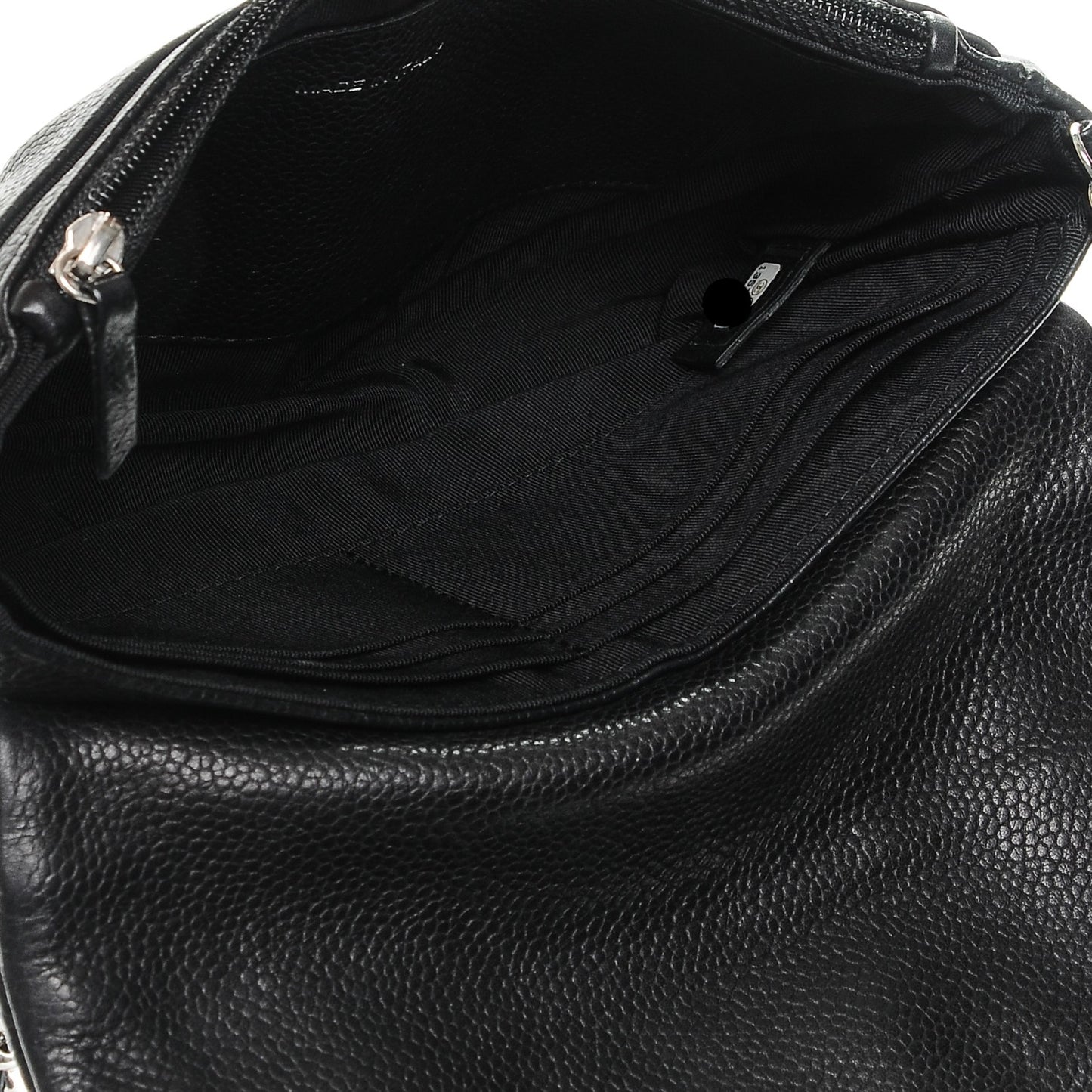 Caviar Half Moon Wallet On Chain WOC Black