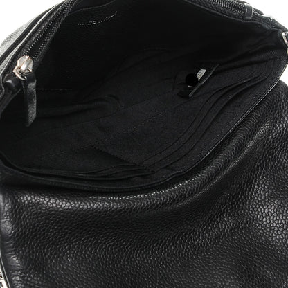 Chanel Caviar Half Moon Wallet On Chain WOC Black 5 of 8