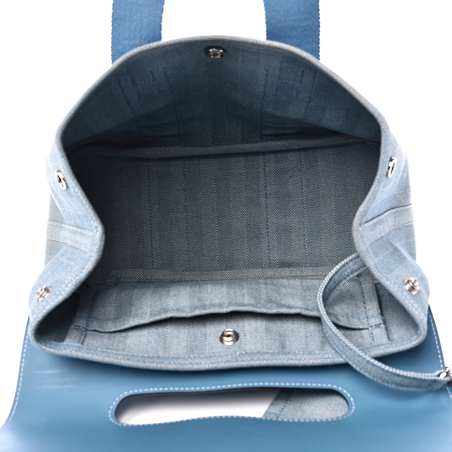 Hermes Swift Valparaiso Tote PM Blue Jean 5 of 12