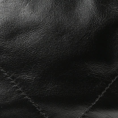 Chanel Shiny Calfskin Quilted Mini Chanel 22 Black 8 of 11