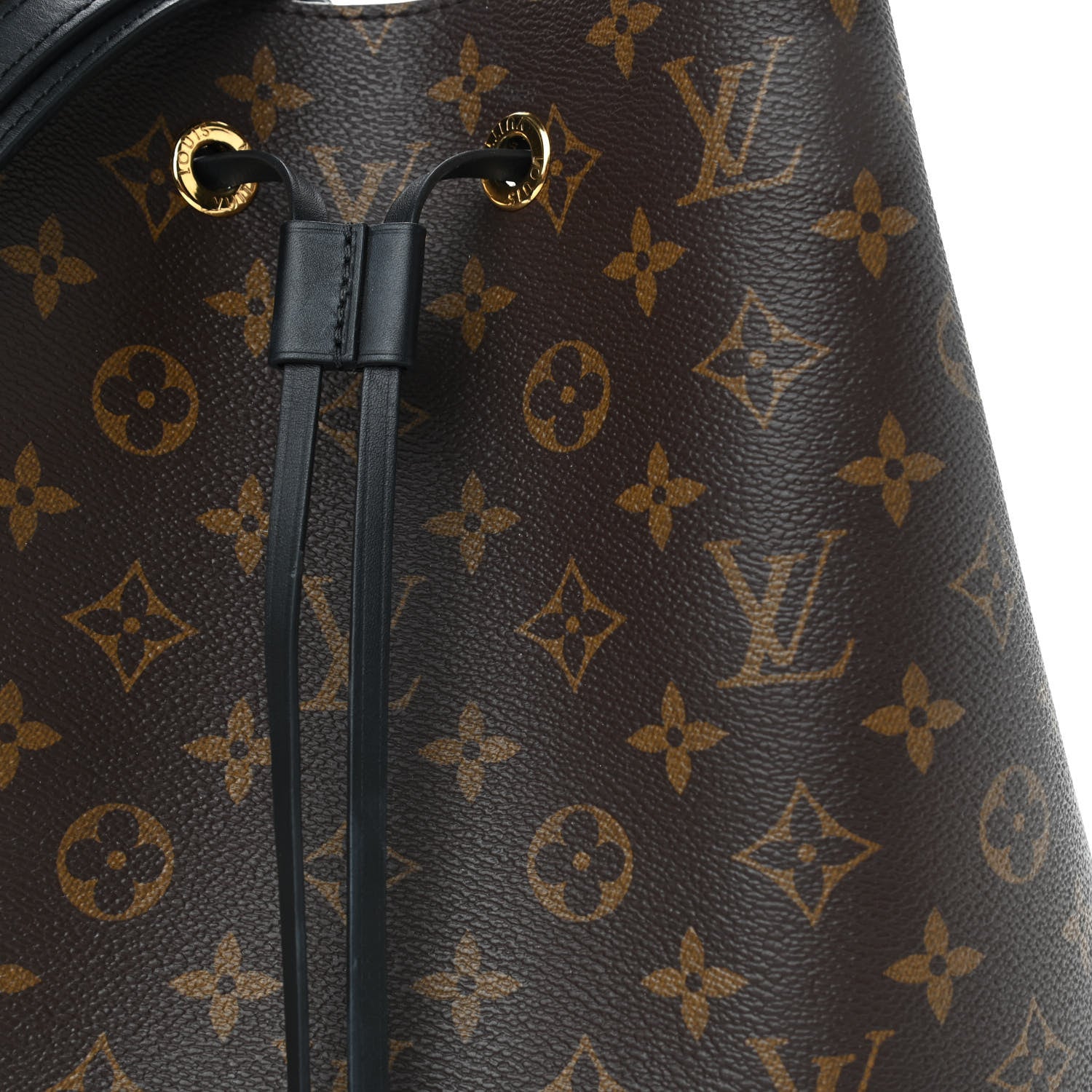 Louis Vuitton Monogram Neonoe MM Black 7 of 13