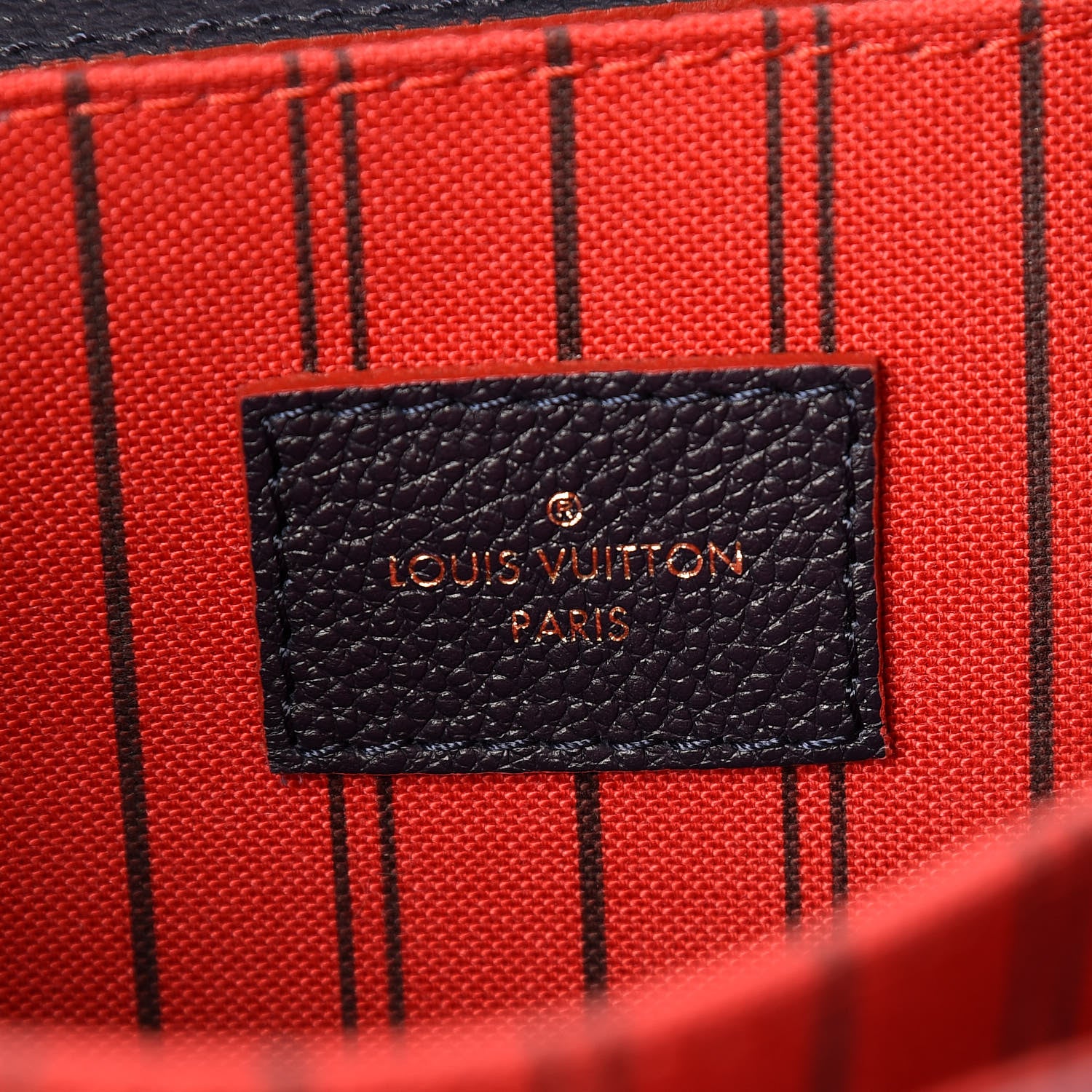 Louis Vuitton Empreinte Pochette Metis Marine Rouge 6 of 11