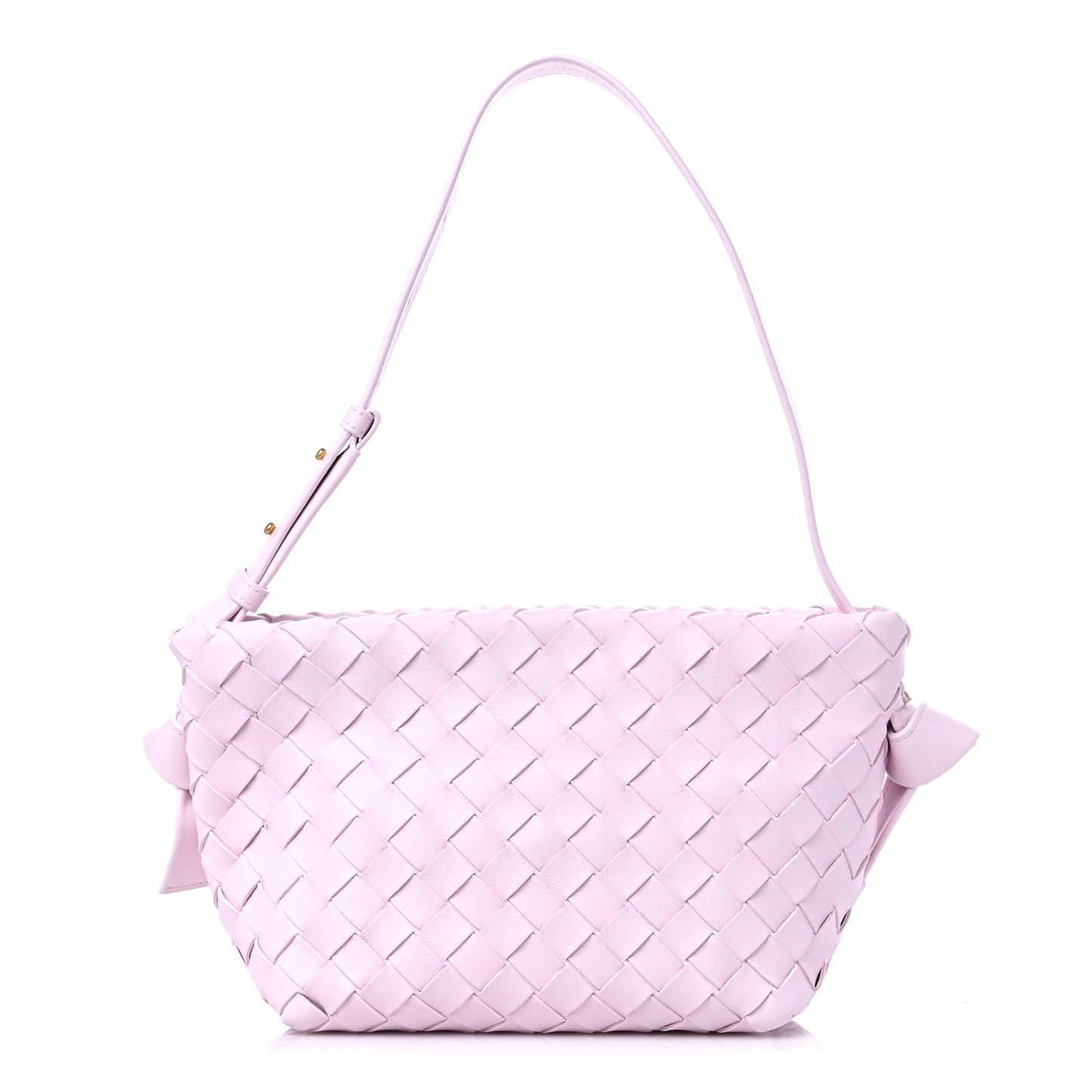 Nappa Intrecciato Tie Shoulder Bag Bliss Washed