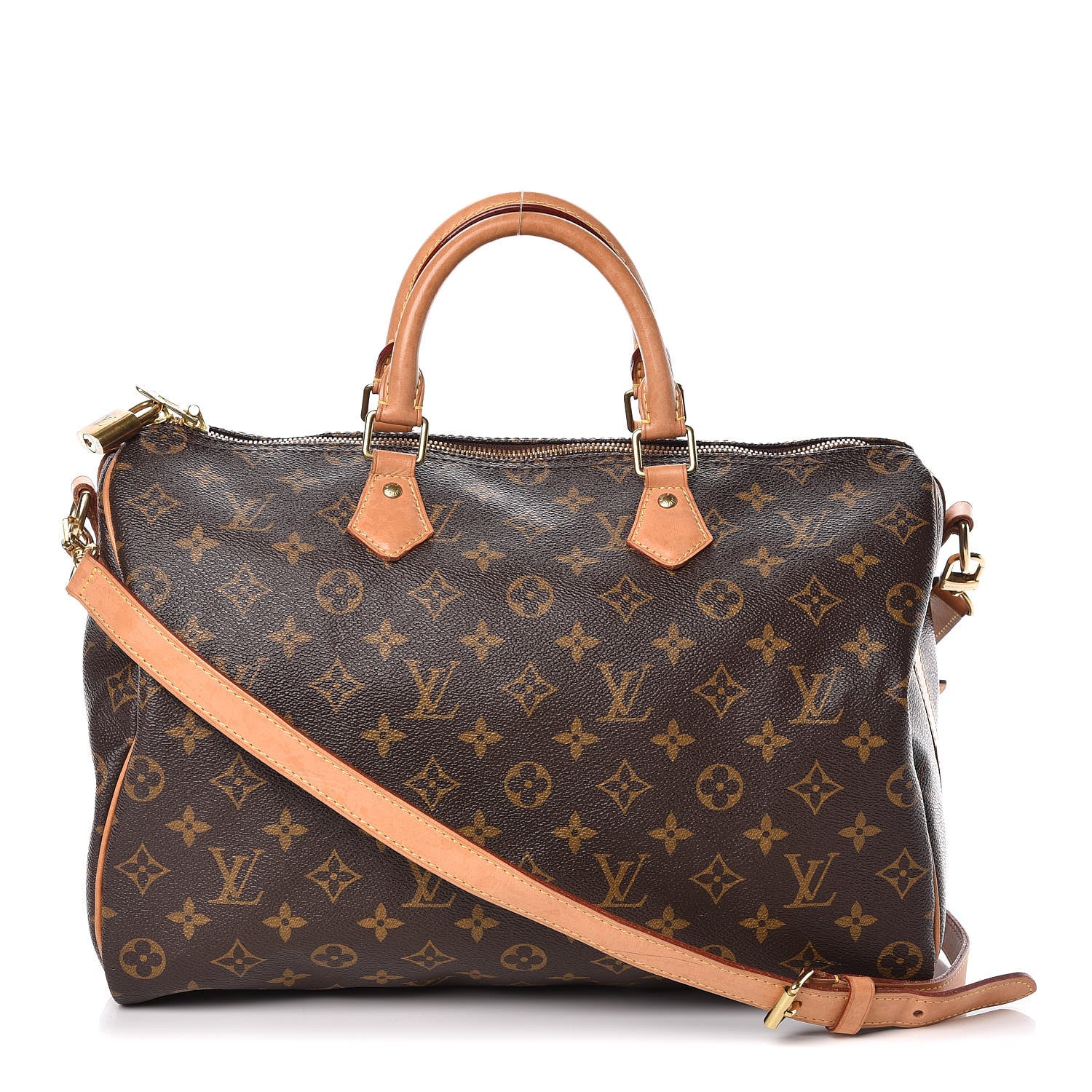 Louis Vuitton Monogram Speedy Bandouliere 35 1 of 9