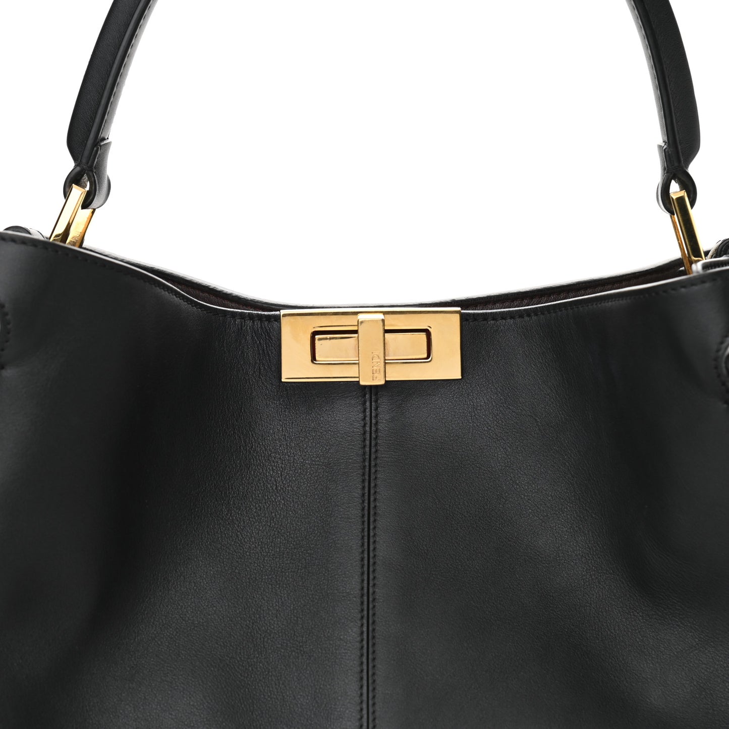 Vitello Seta Century Large Peekaboo X-Lite Black Fragola