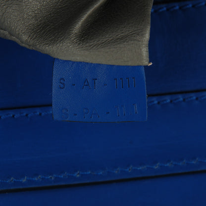 Celine Smooth Calfskin Suede Mini Luggage Royal Blue 7 of 9