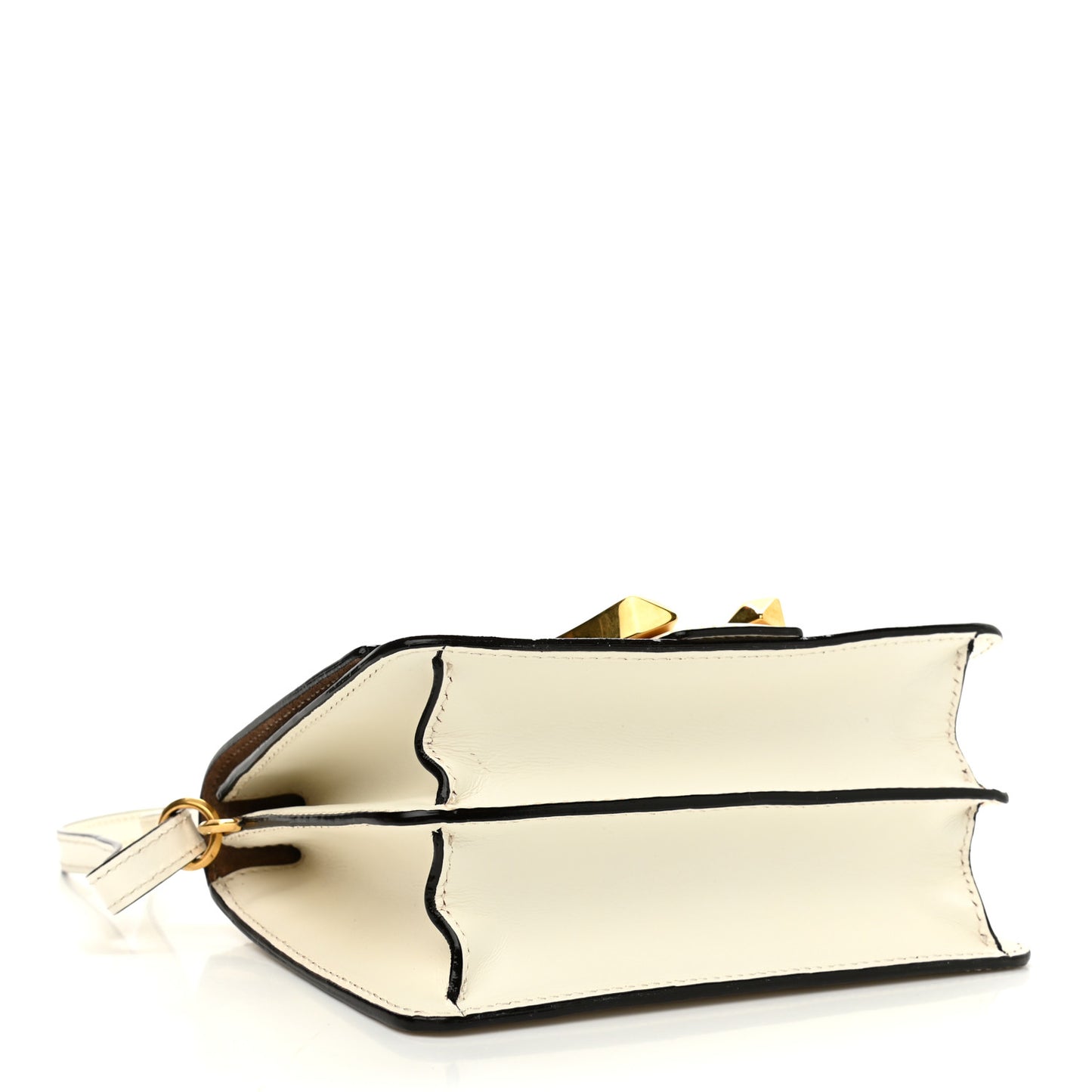 Calfskin Madeline Shoulder Bag White
