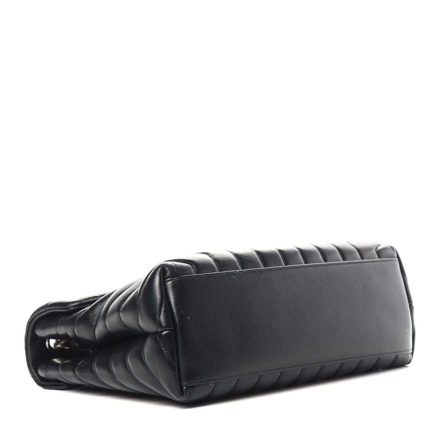 Saint Laurent Calfskin Y Quilted Monogram Medium Loulou Chain Satchel Black 4 of 20