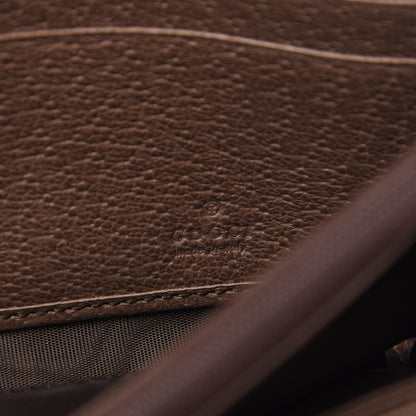 Gucci GG Supreme Monogram Web Ophidia Continental Wallet Brown 6 of 6