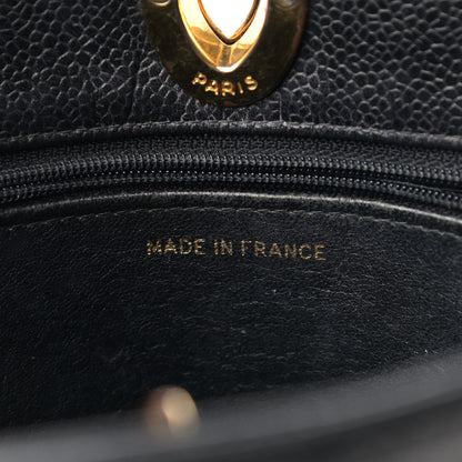 Chanel Caviar Quilted Flap Shoulder Bag Black 6 of 20