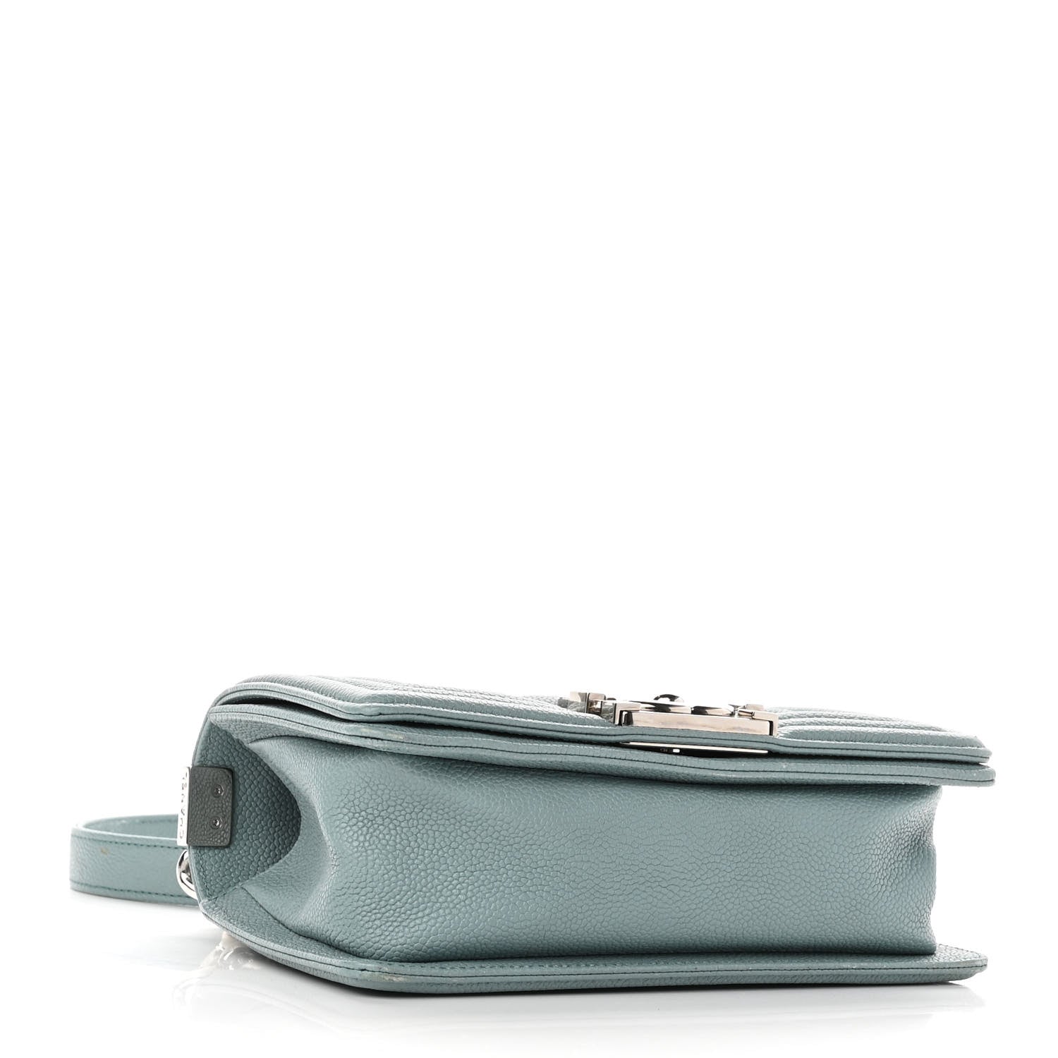 Chanel Caviar Quilted Small Boy Flap Light Blue 4 of 10