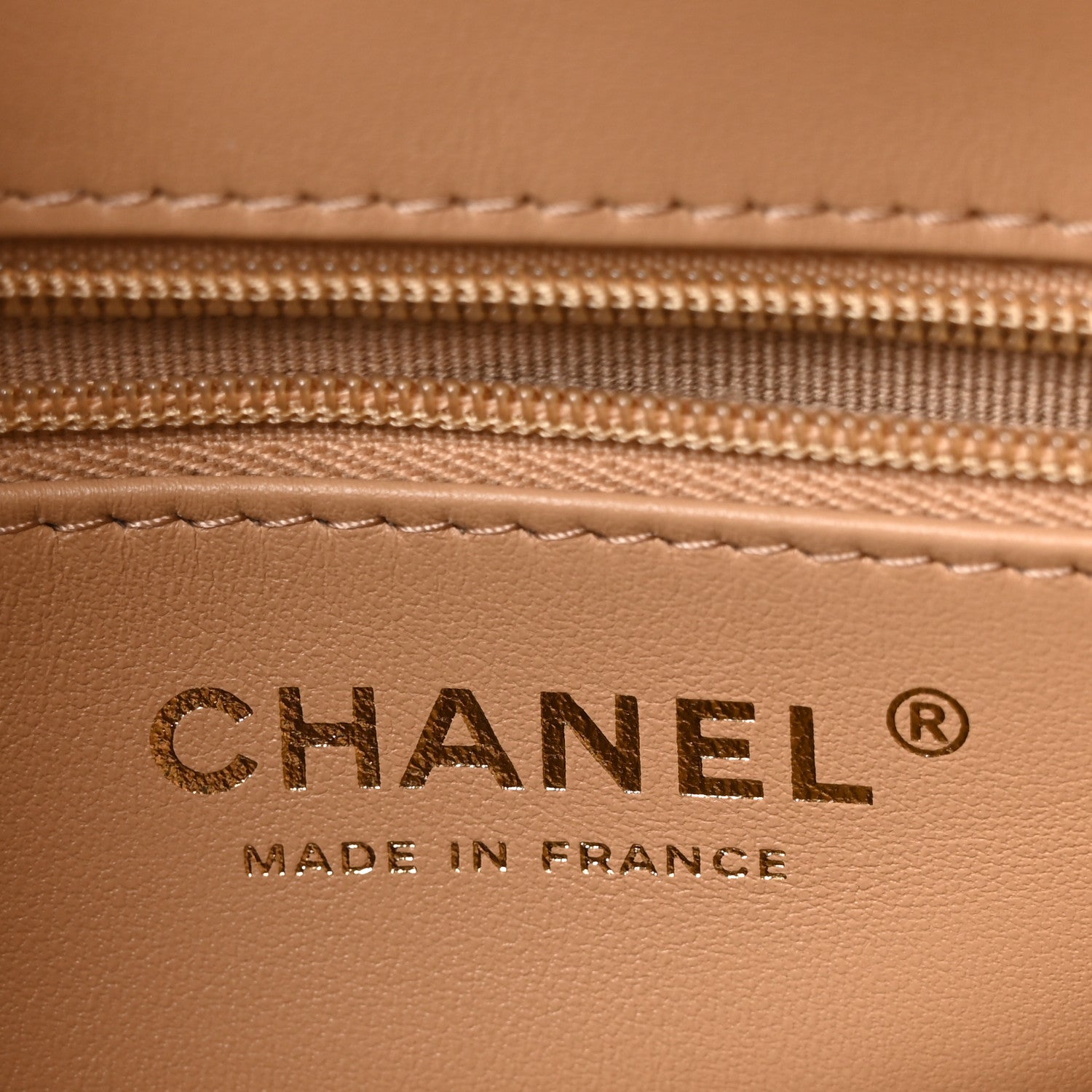 Chanel Braided Raffia Nano Kelly Flap Bag Dark Beige 6 of 11