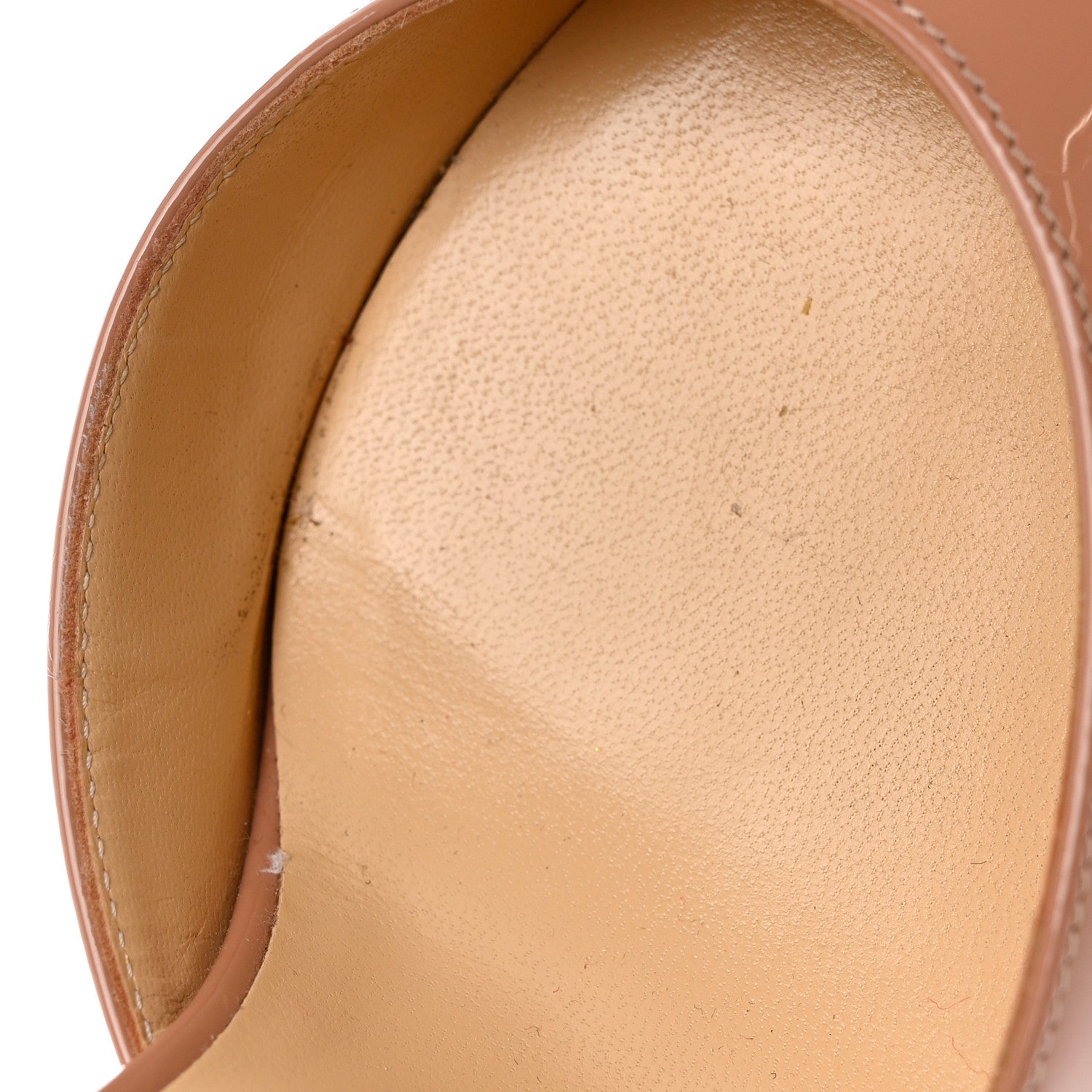Christian Louboutin Patent Iriza 100 Pumps 38.5 Nude 11 of 12