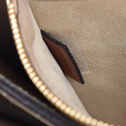 Chloe Suede Calfskin Medium Faye Shoulder Bag Tobacco 7 of 7