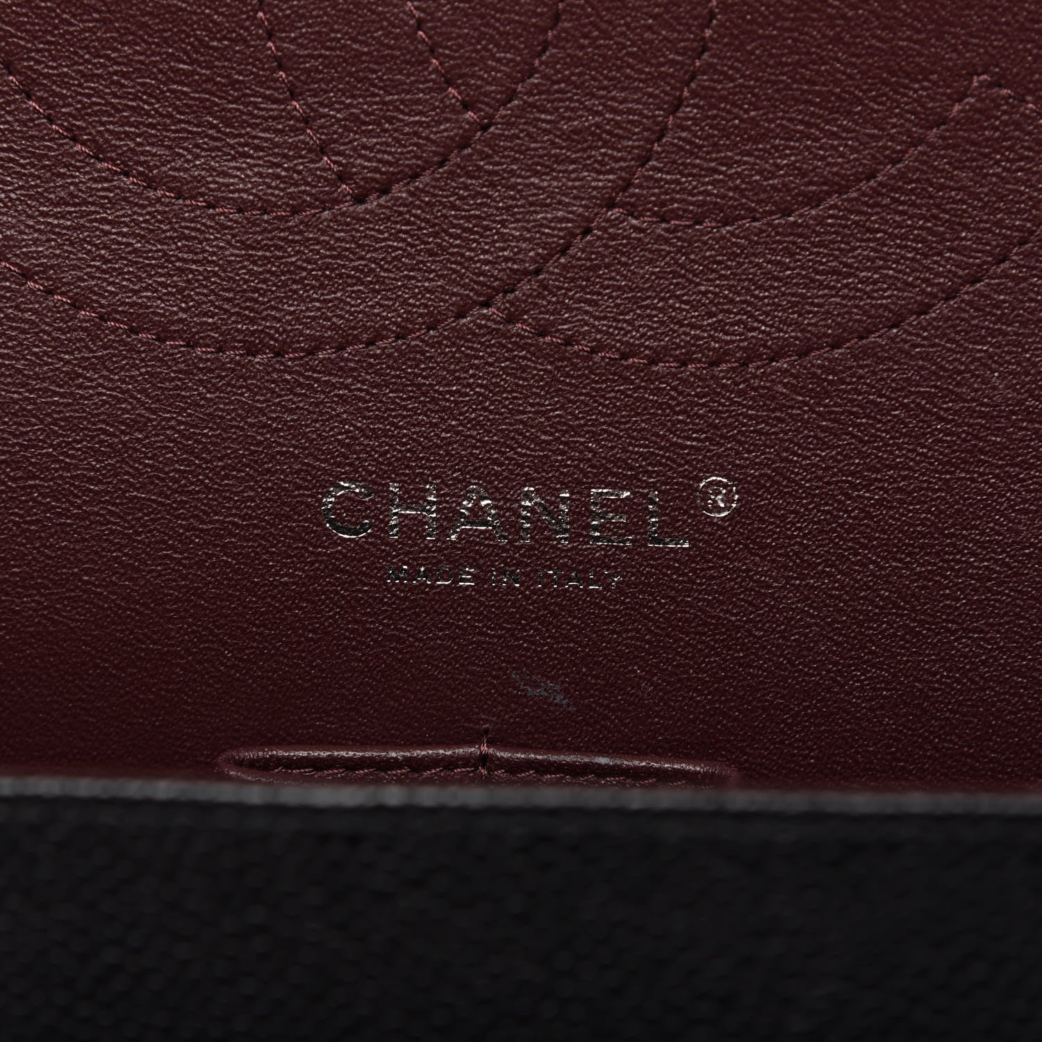 Chanel Caviar Quilted Jumbo Double Flap Black 9 of 10
