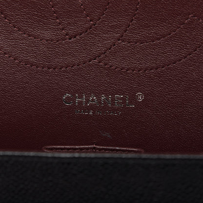 Chanel Caviar Quilted Jumbo Double Flap Black 9 of 10
